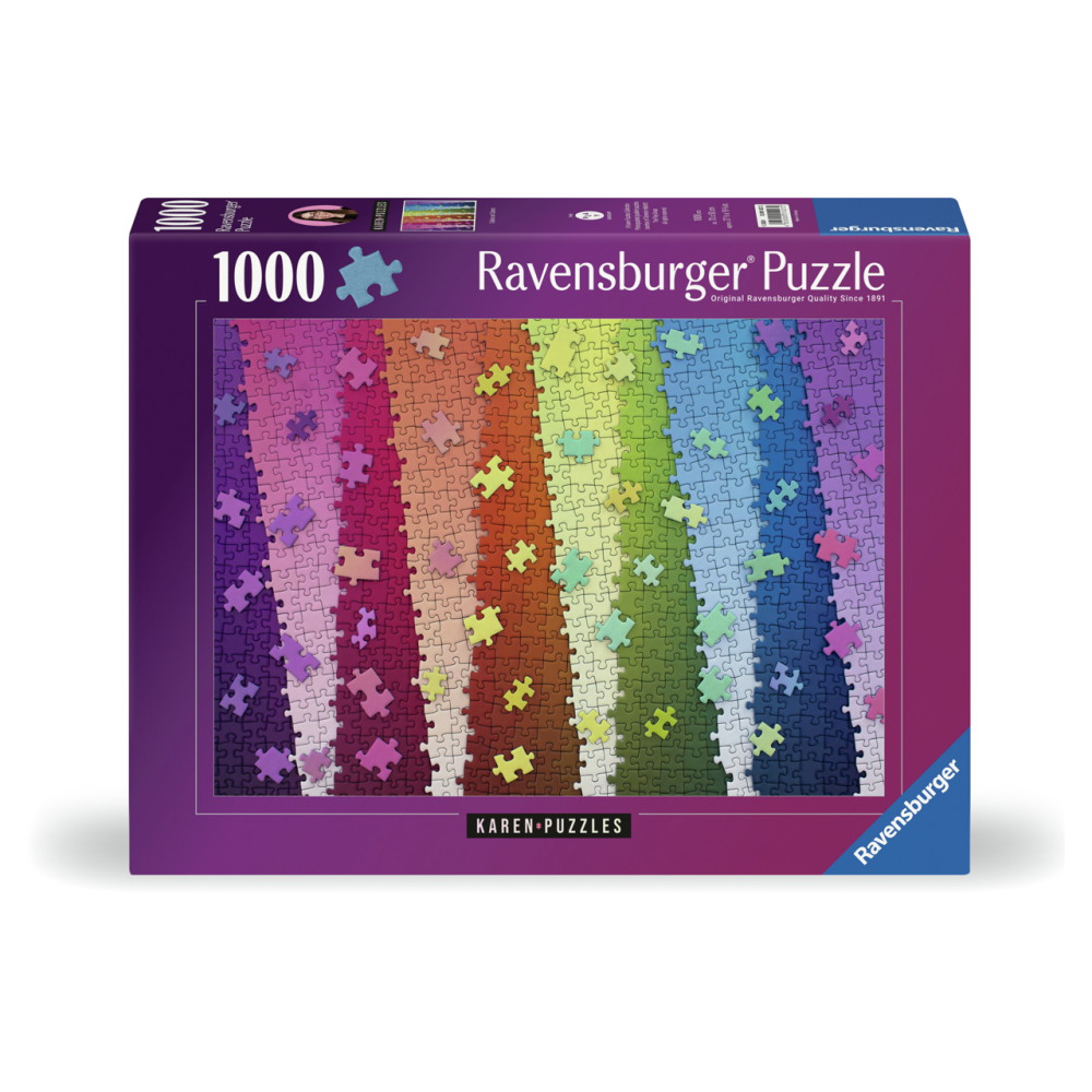 Ravensburger: Colors On Colors 1000 Brikker