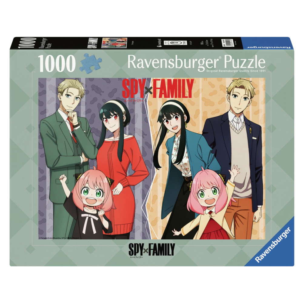 Ravensburger: Spy X Family 1000 Brikker