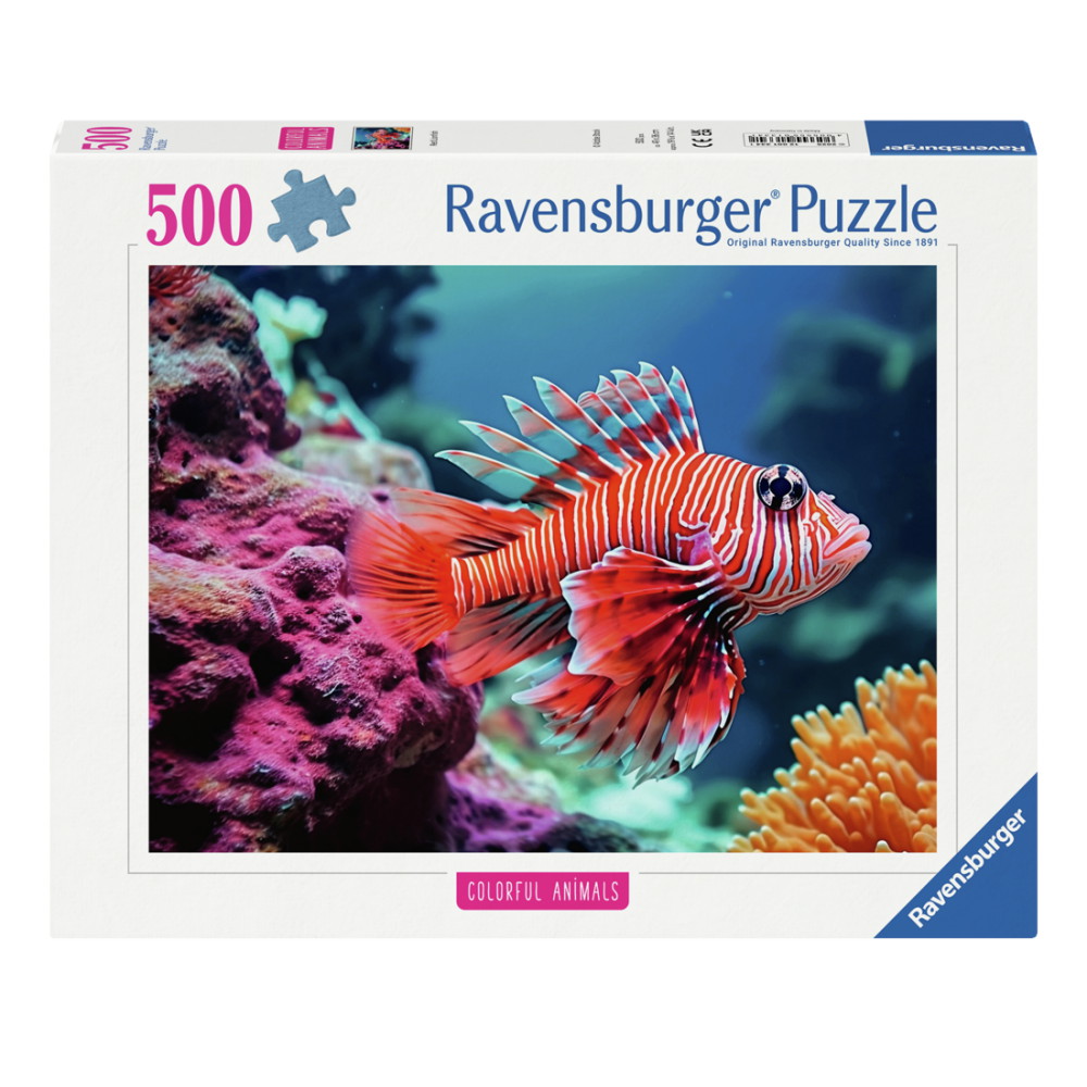Ravensburger: Red Lionfish 500 Brikker