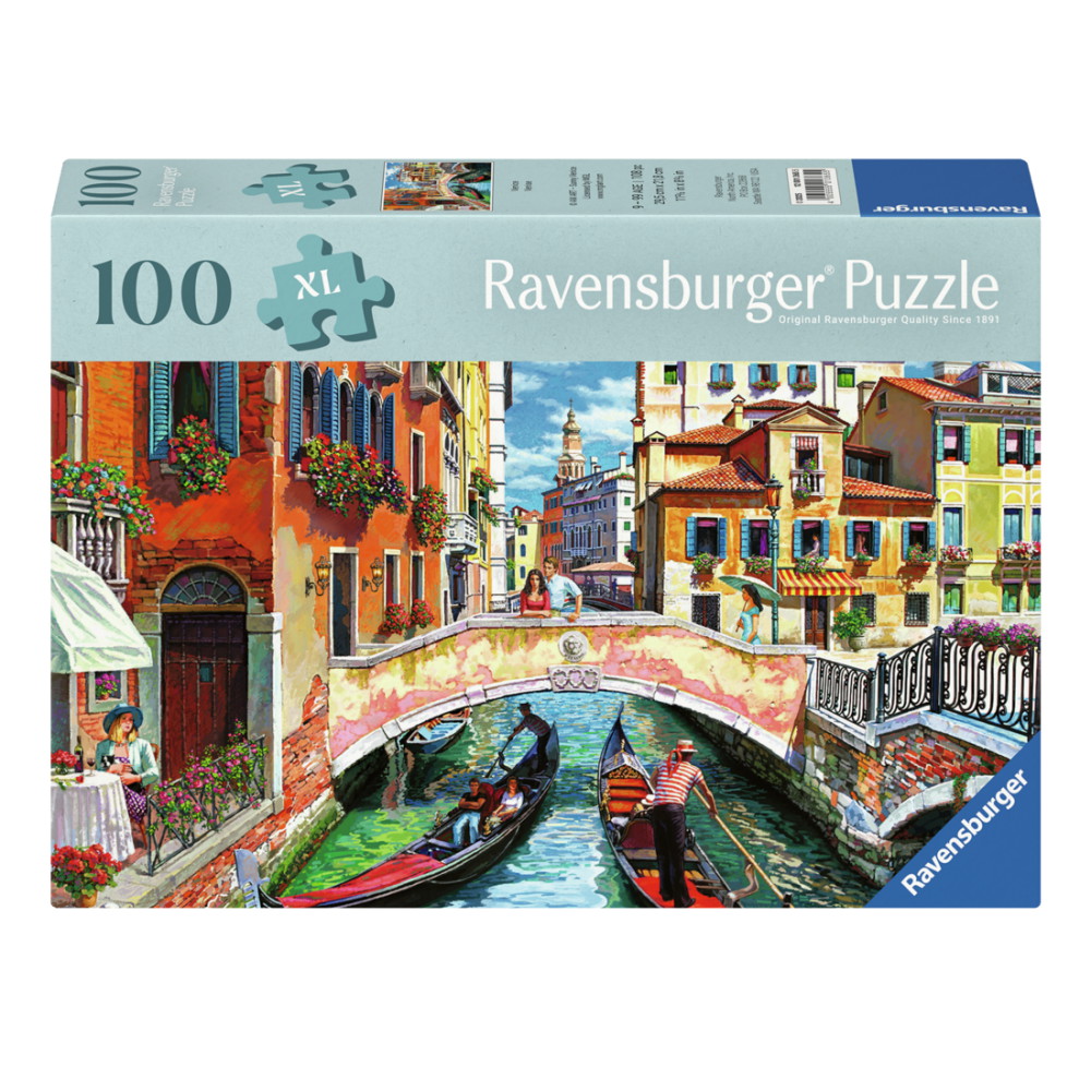 Ravensburger: Venice 100 XL Brikker