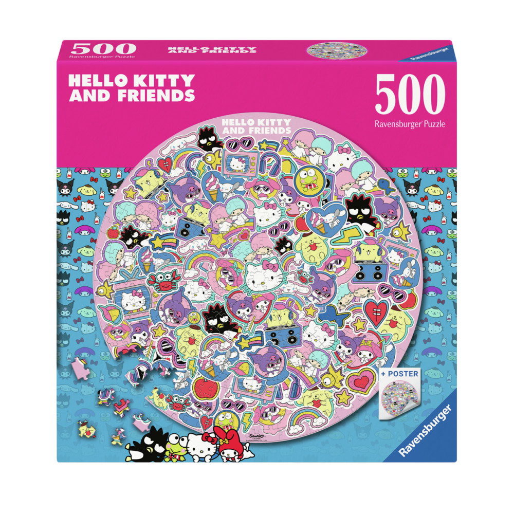 Ravensburger: Hello Kitty Circular 500 Brikker