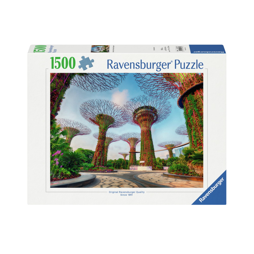 Ravensburger: Garden By The Bay At Singapore 1500 Brikker
