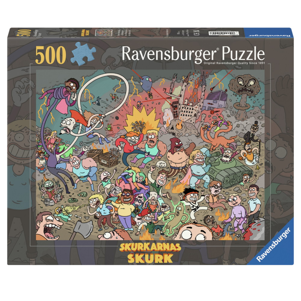 Ravensburger: An ordinary day at the Villain school 500 Brikker