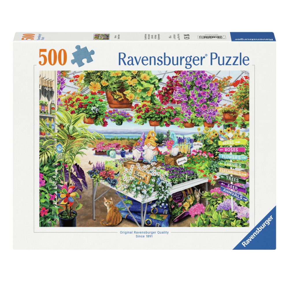 Ravensburger: Glorious Garden Center 500 Brikker