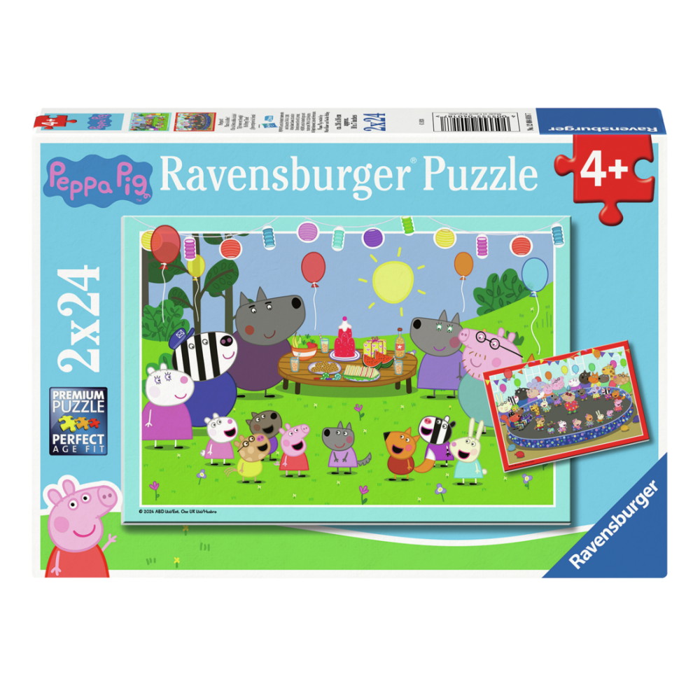 Ravensburger: Peppa Pig 2x24 Brikker