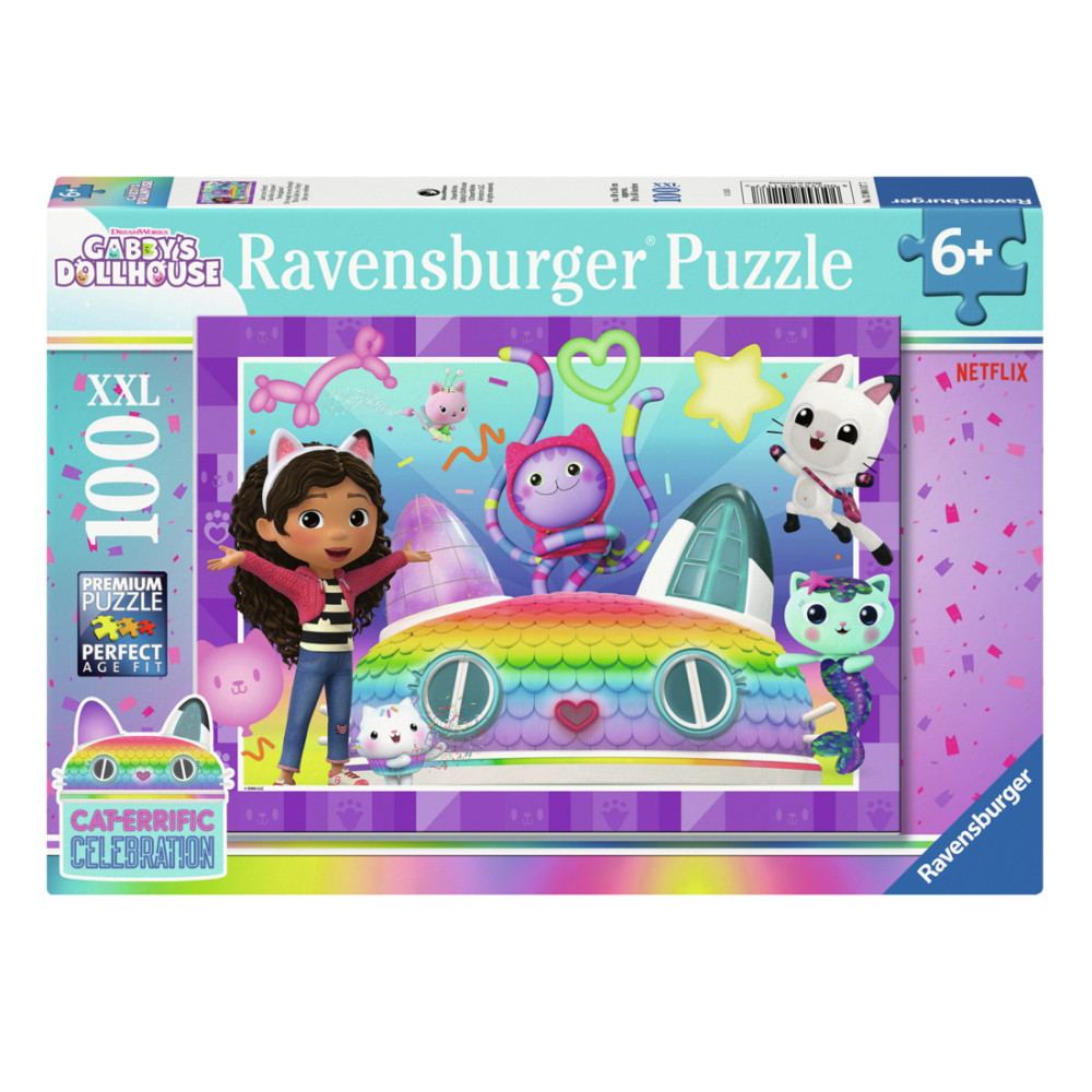 Ravensburger: Gabby's Dollhouse 100 XXL Brikker