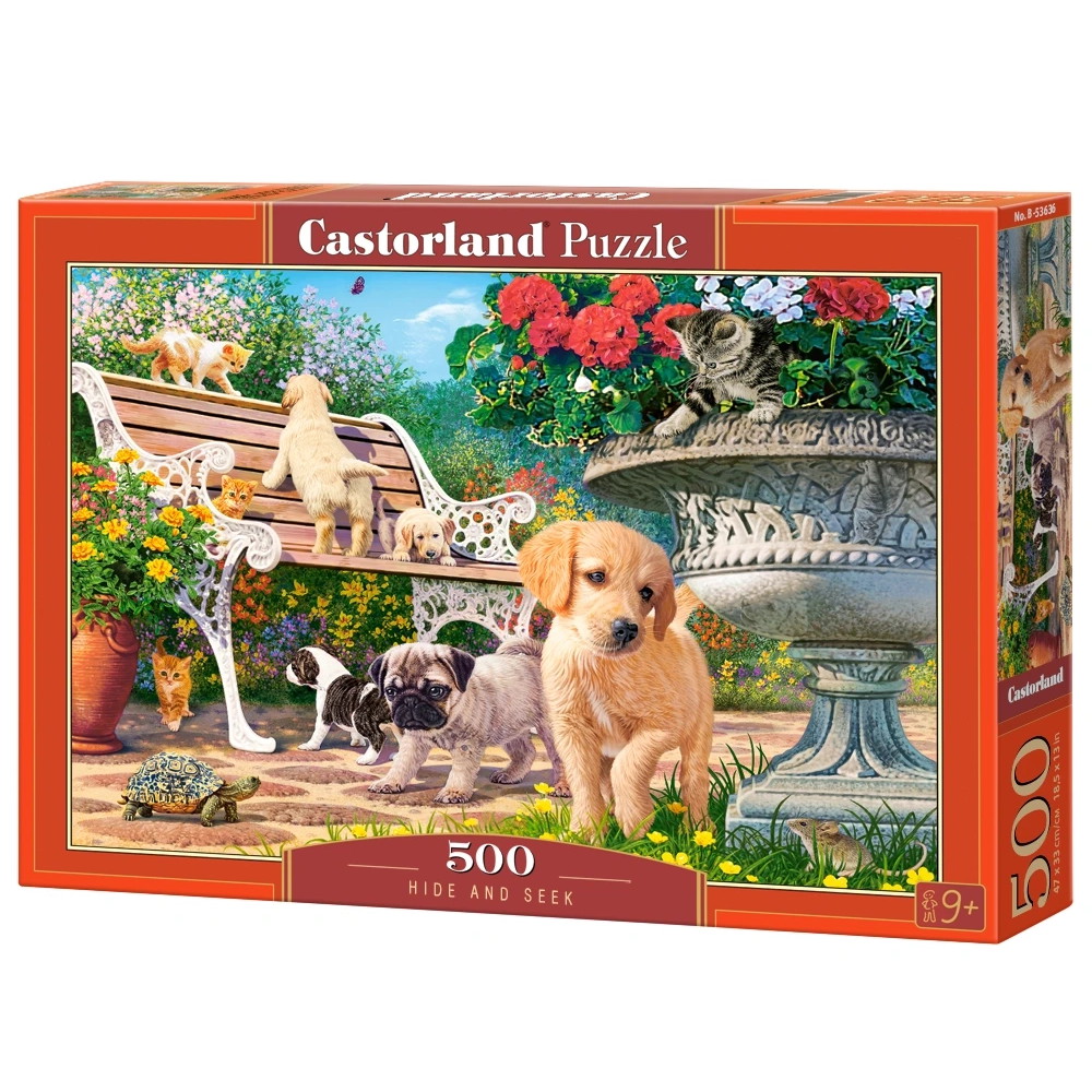 Castorland - Hide and Seek 500 Brikker