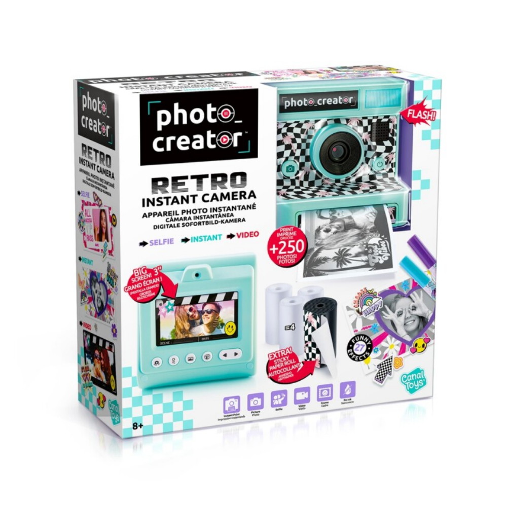 Photo Creator Retro Instant Camera