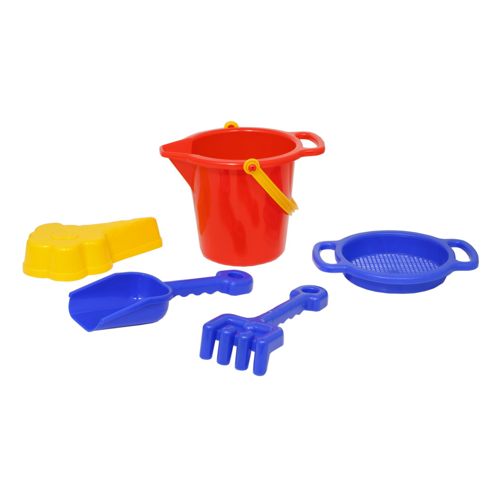 Plasto Sandset - Rød spand