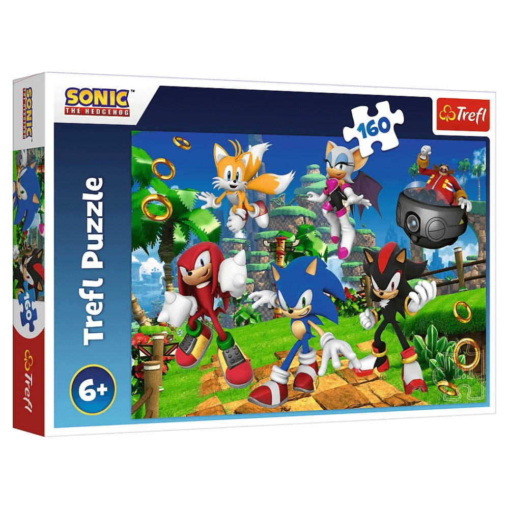 Trefl Sonic og venner 160 Brikker