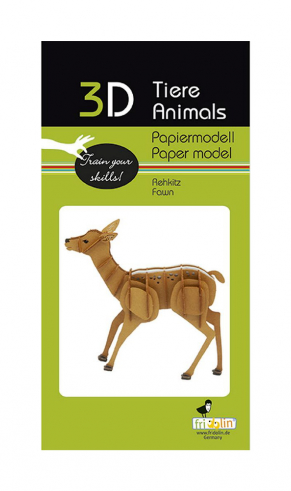 3D papirpuslespil, Hjorteski