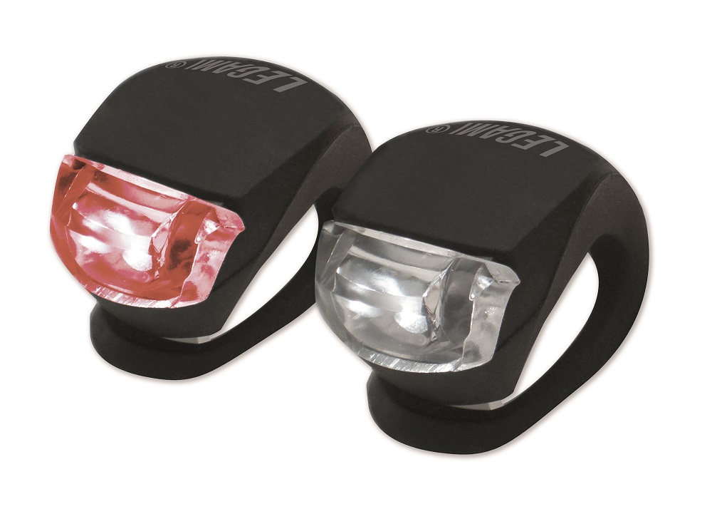 Bicycle lights, set of 2 LED lights
