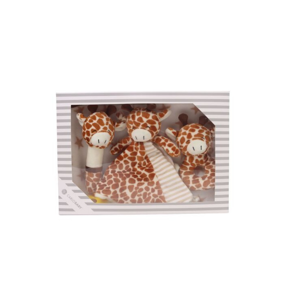 Fleece tæppe - Giraffe Sæt