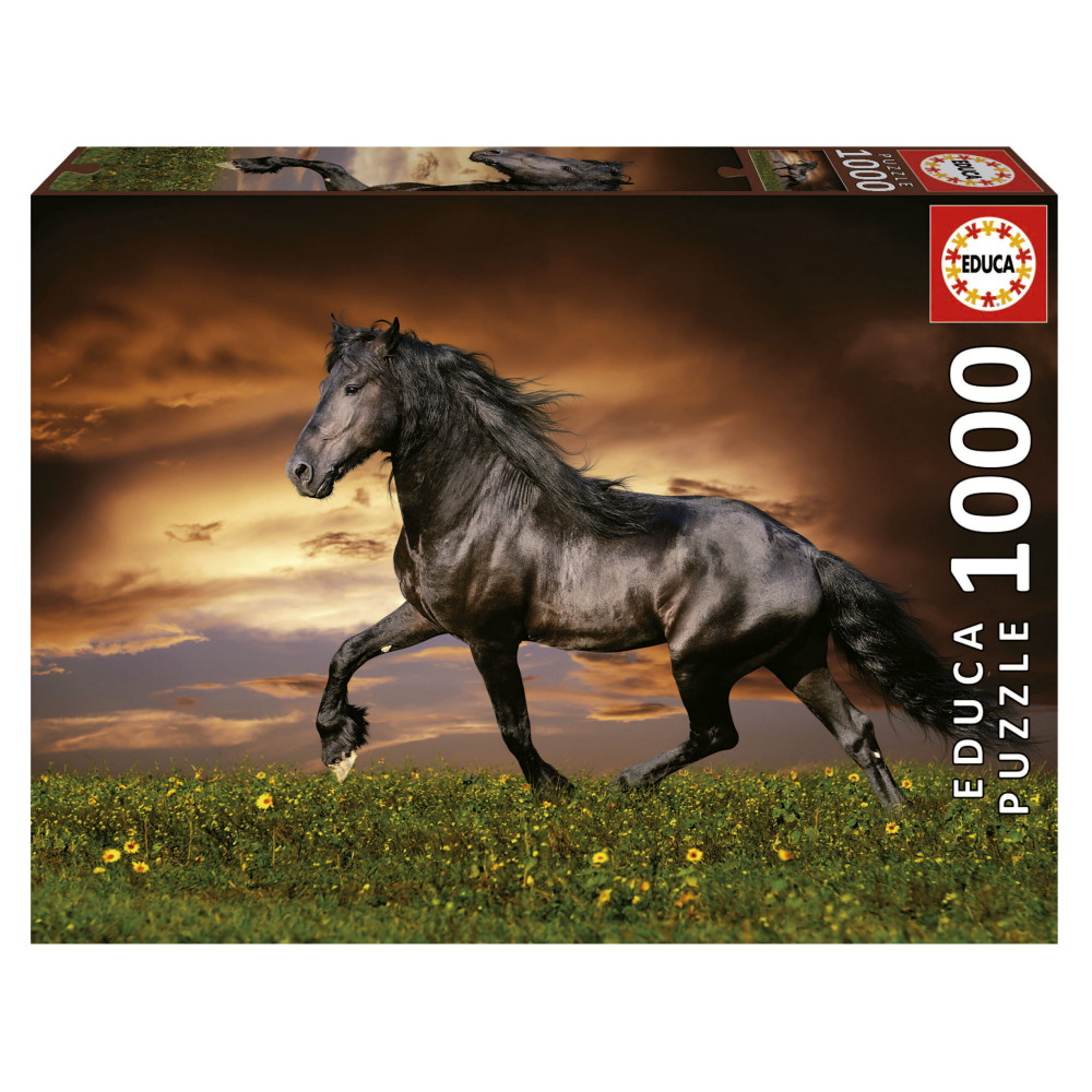 Educa: Trotting Horse 1000 Brikker