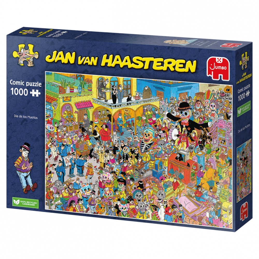 Jan van Haasteren Dia de los Muertos 1000 brikker