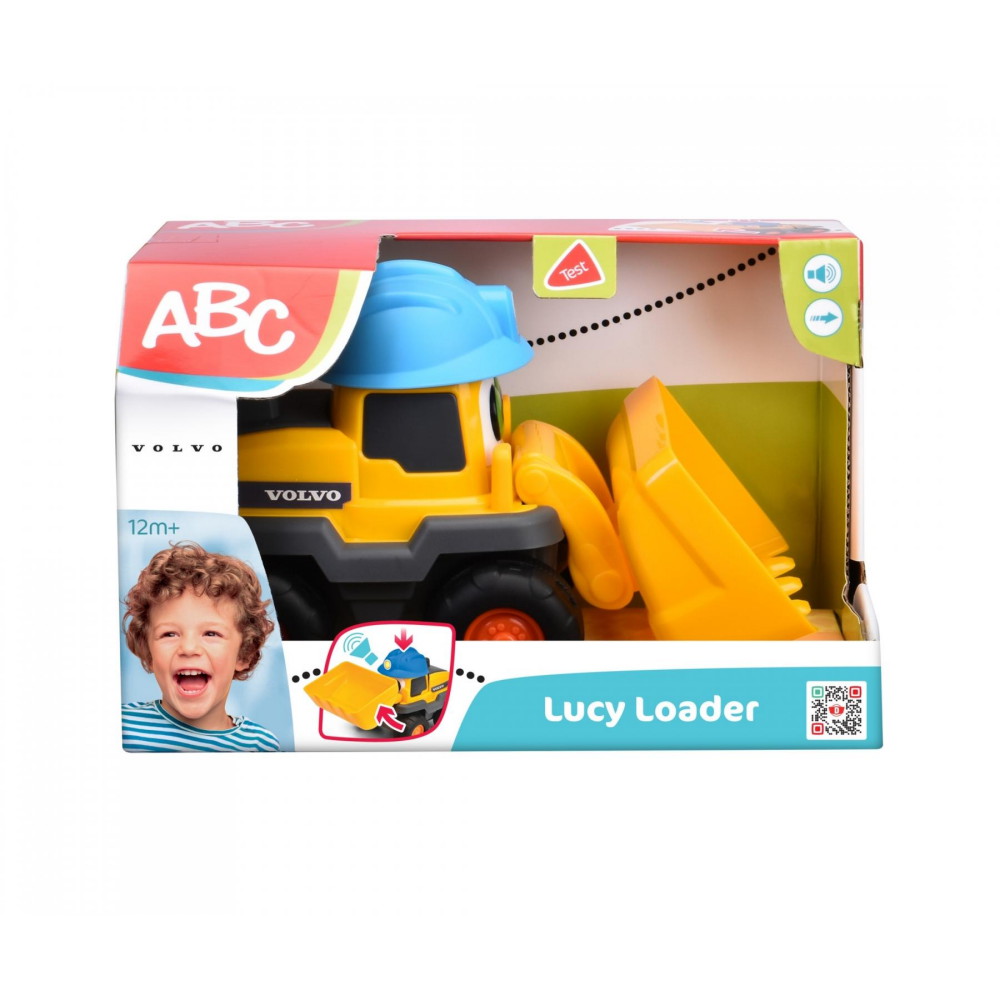 ABC Lucy læsser Volvo læsser på hjul