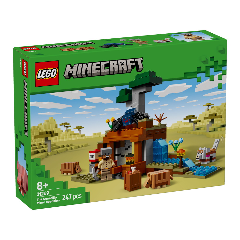 LEGO Minecraft - Bæltedyrs-mineekspeditionen