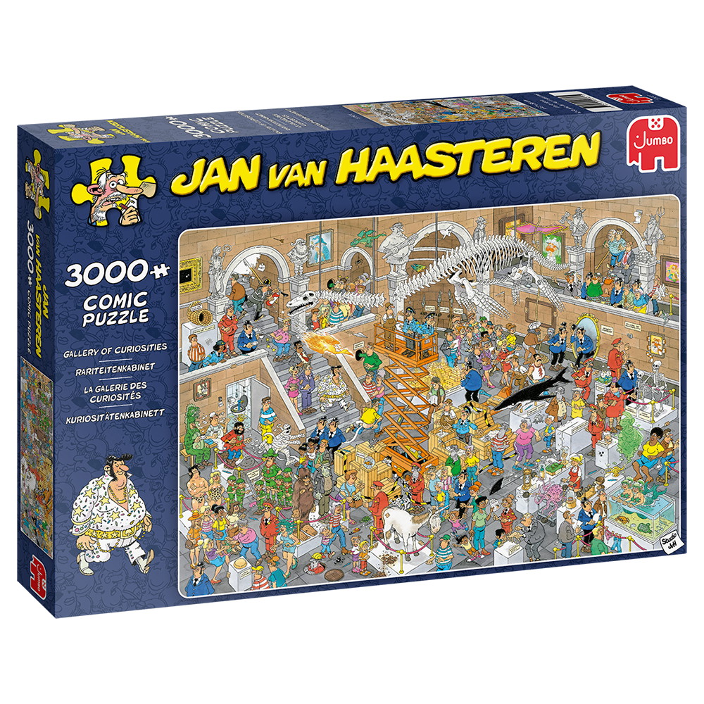 Jan van Haasteren Gallery of Curiosities 3000 brikker