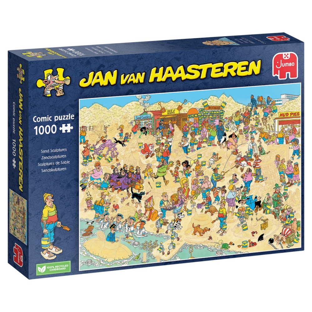 Jan van Haasteren Sand Sculptures 1000 Brikker