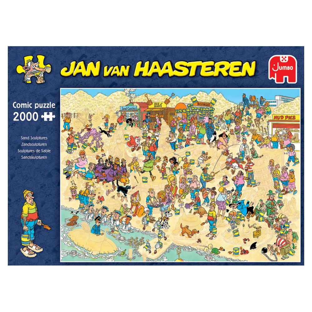 Jan van Haasteren Sand Sculptures 2000 brikker