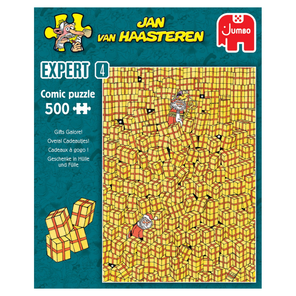 Jan van Haasteren Gifts Galore! 500 Brikker