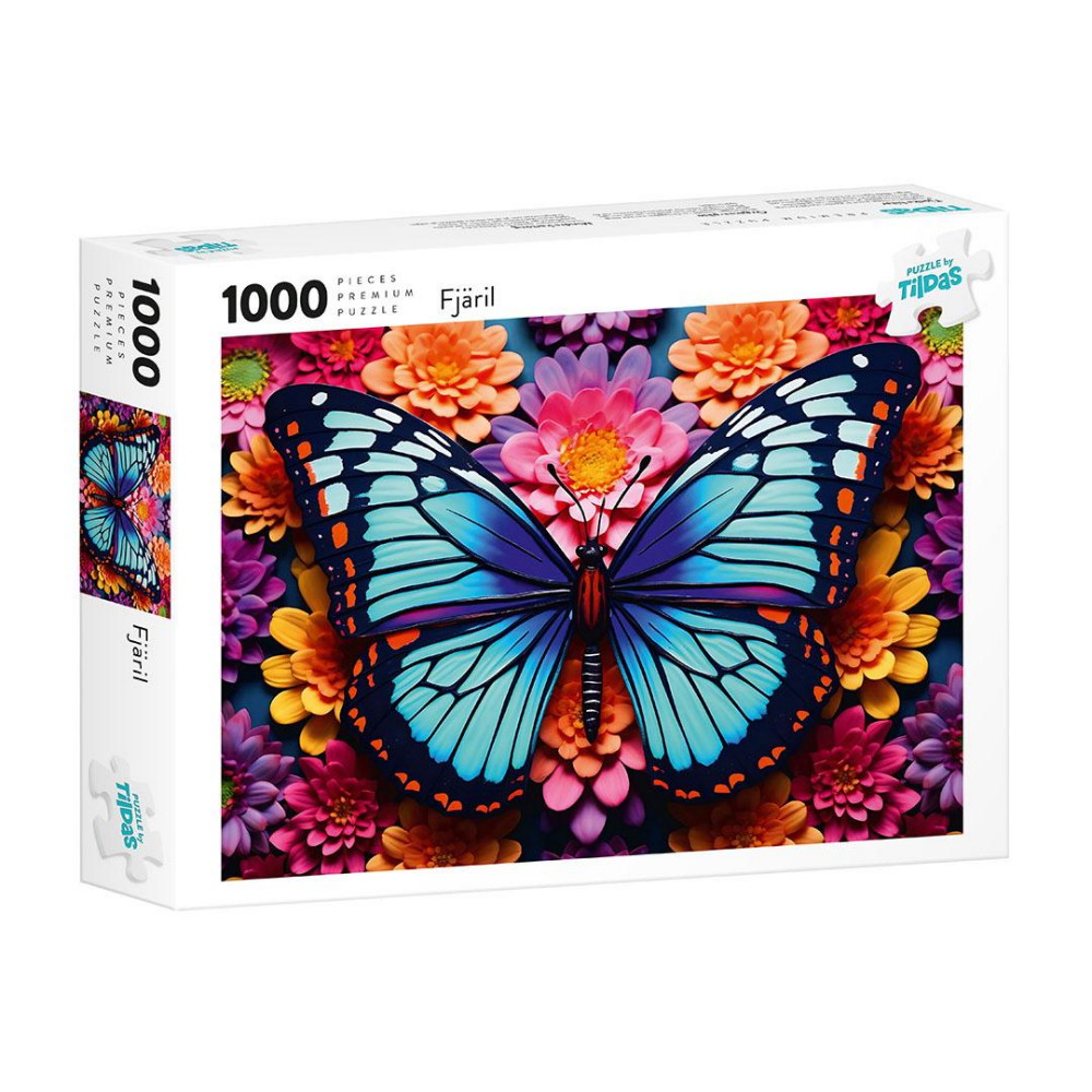 Tildas: Fjäril 1000 Brikker