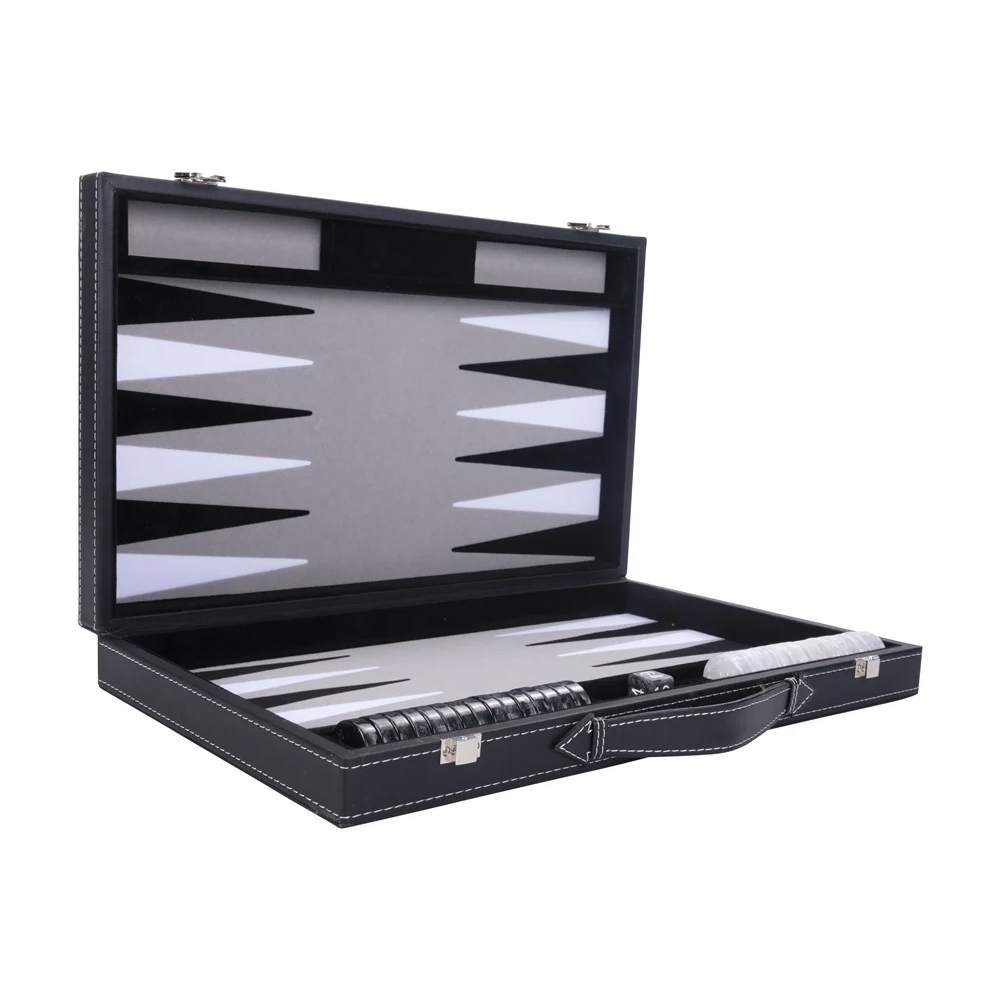 Longfield Backgammon Medium Grey