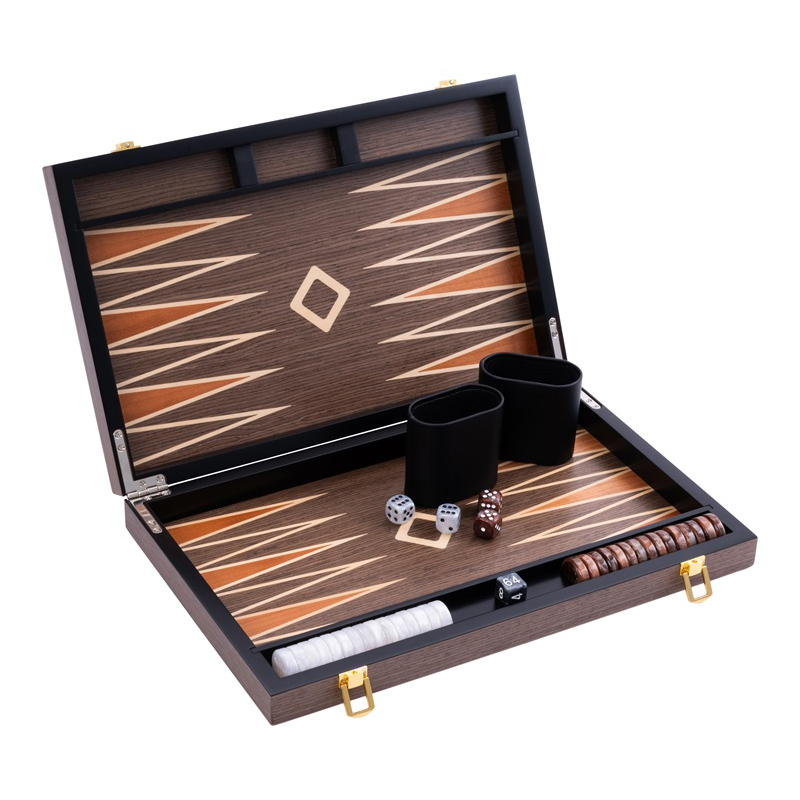 Longfield Backgammon Medium Walnut