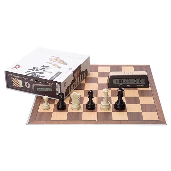DGT Chess Set Starter Box Brown