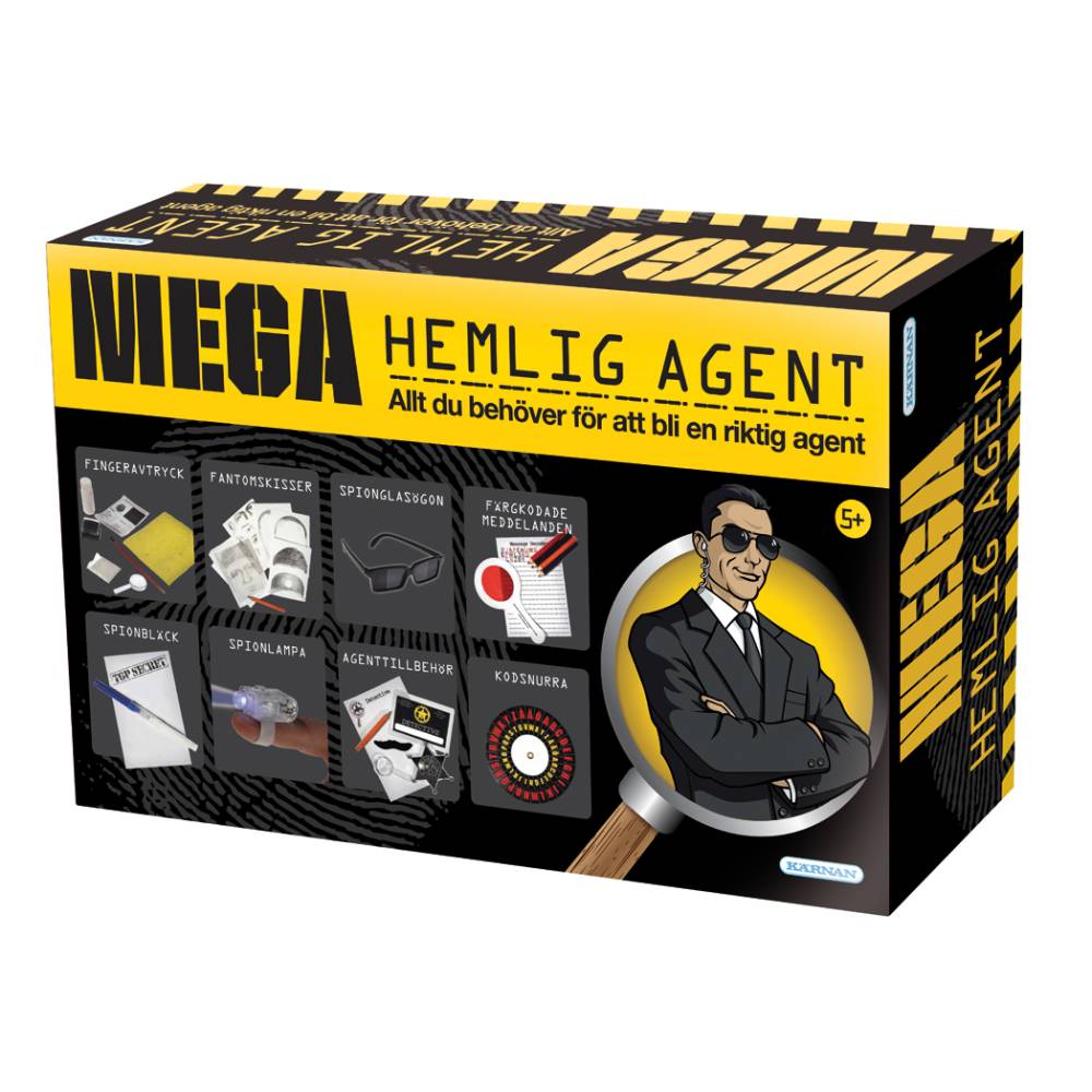 Agent sæt - Den store kasse