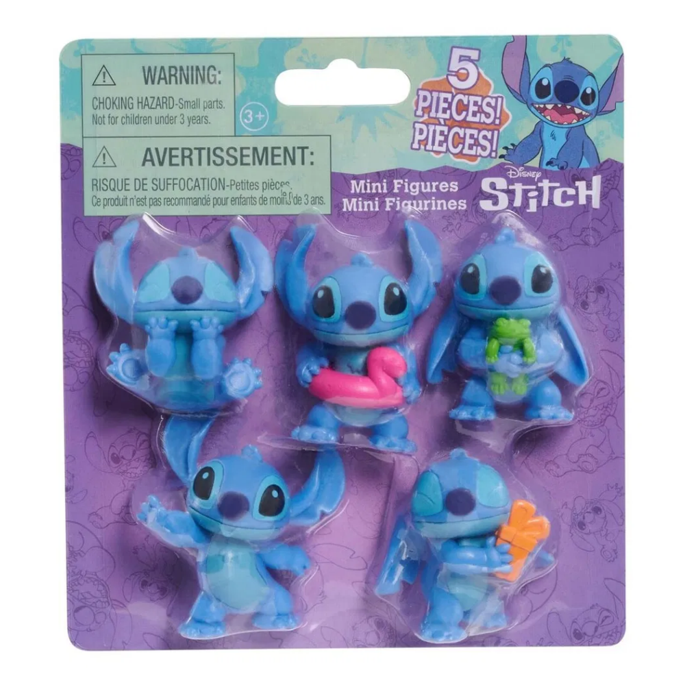 Disney Stitch Figursæt 5 Pakke