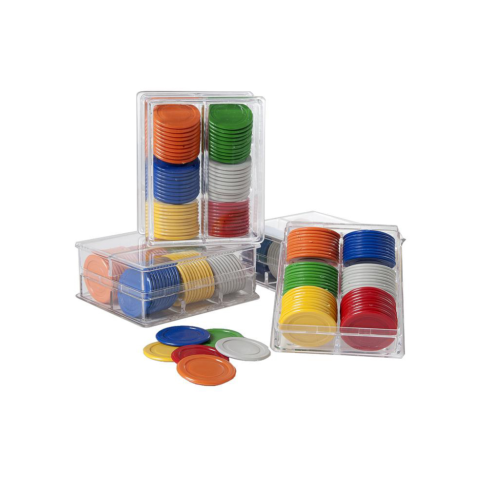 Playing Chips Multicolor 240