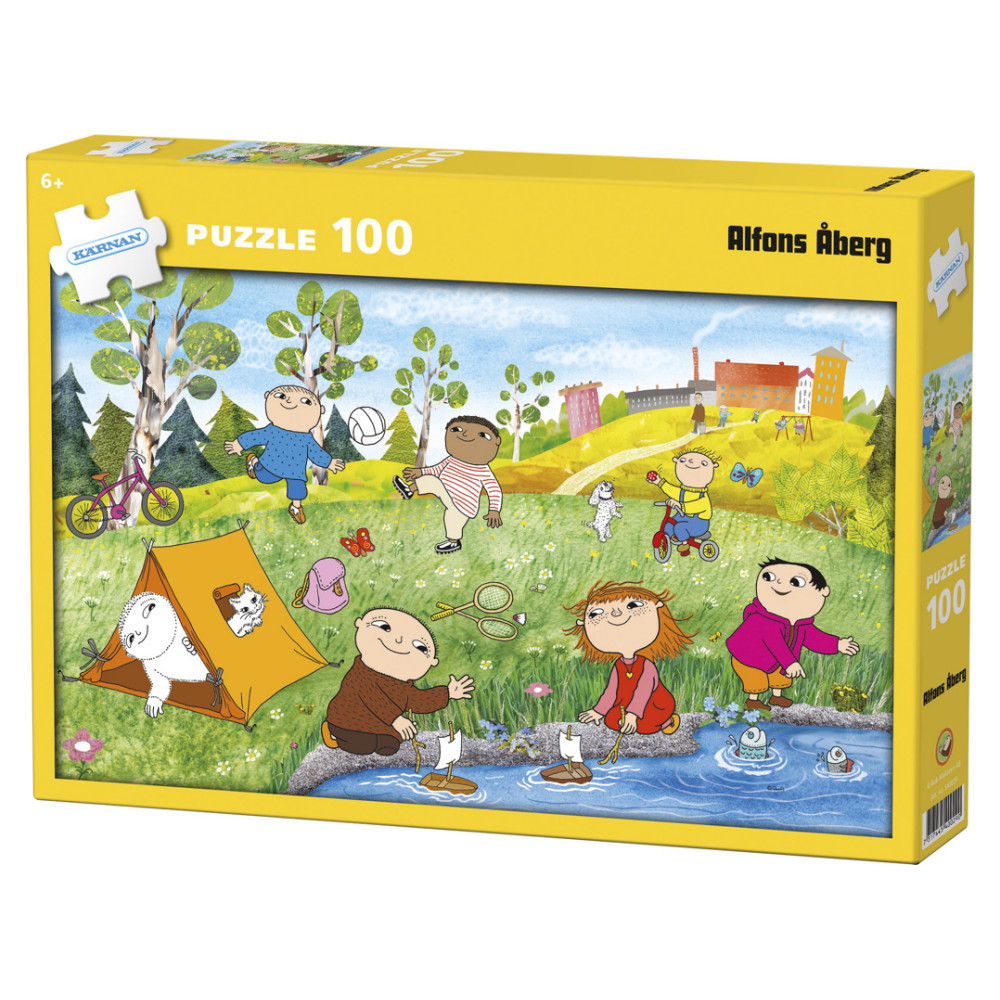 Kärnan Alfons Åberg 100 Brikker