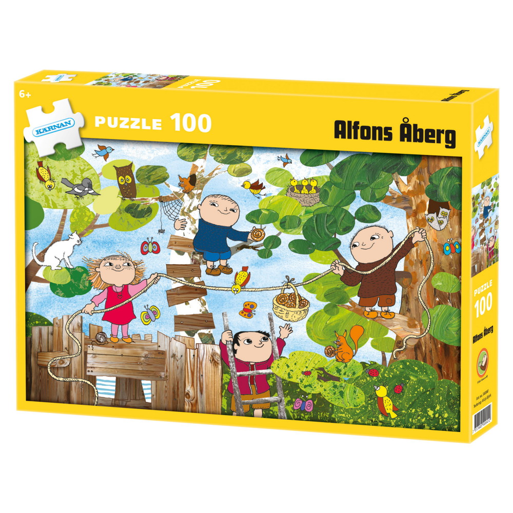 Puslespil: Alfons retter 100 Brikker