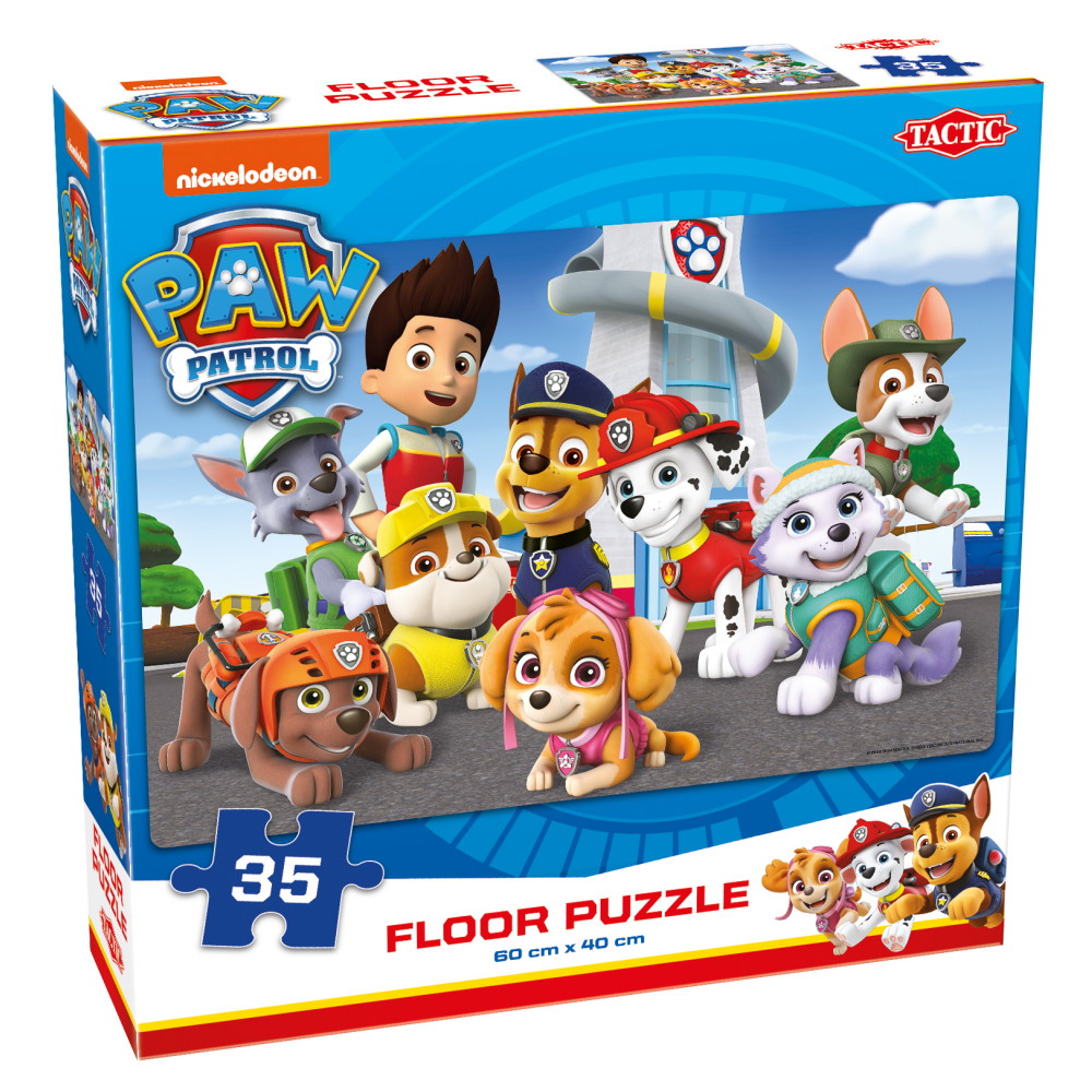 Paw Patrol Gulvpuslespil 35 Brikker