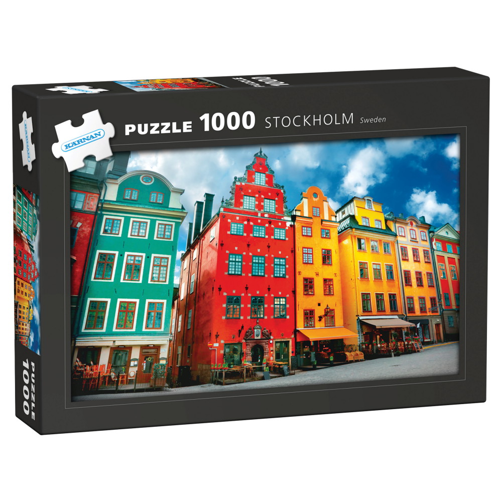 Kärnan Puslespil: Stockholm 1000 Brikker
