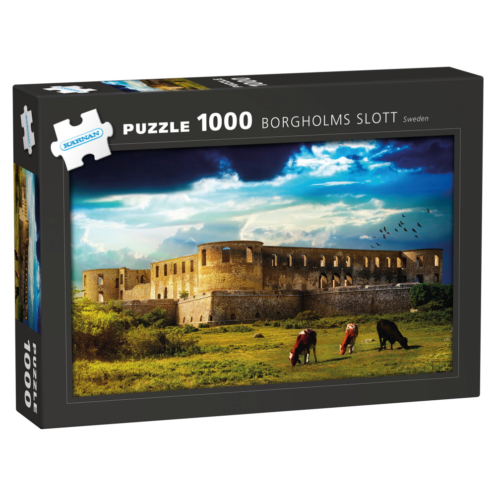Kärnan Puslespil: Borgholms Slott 1000 Brikker
