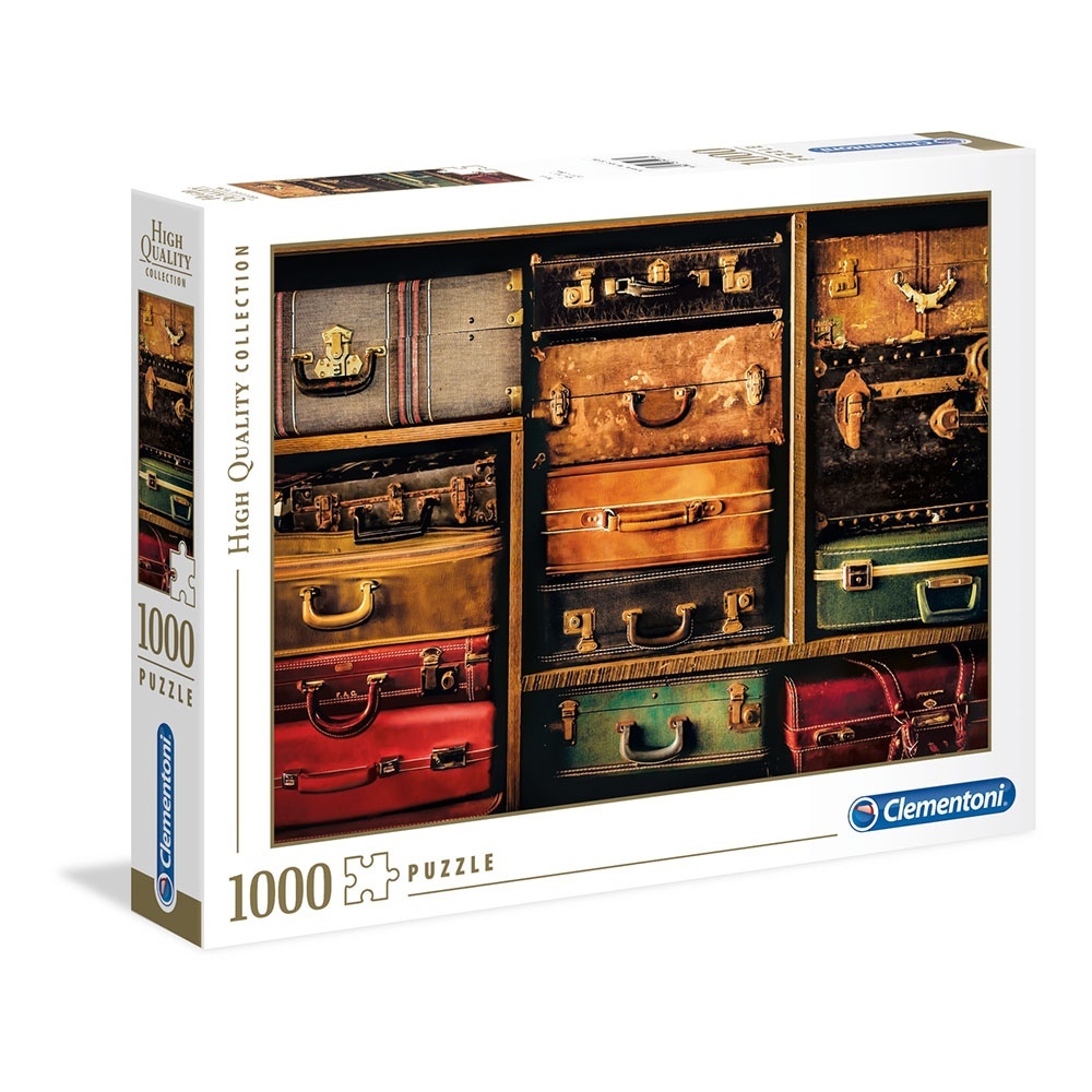 Clementoni: Travel - 1000 brikker