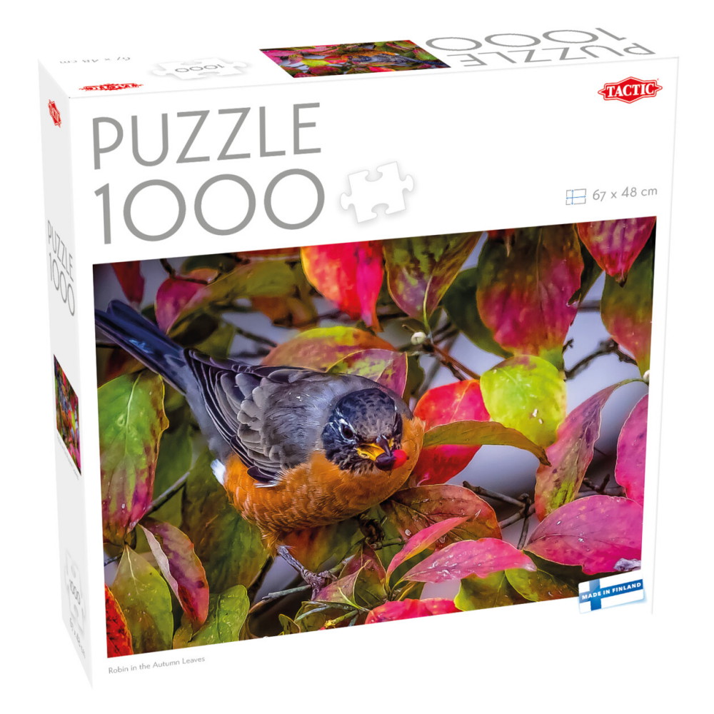 Tactic: Robin in the Autumn Leaves 1000 Brikker