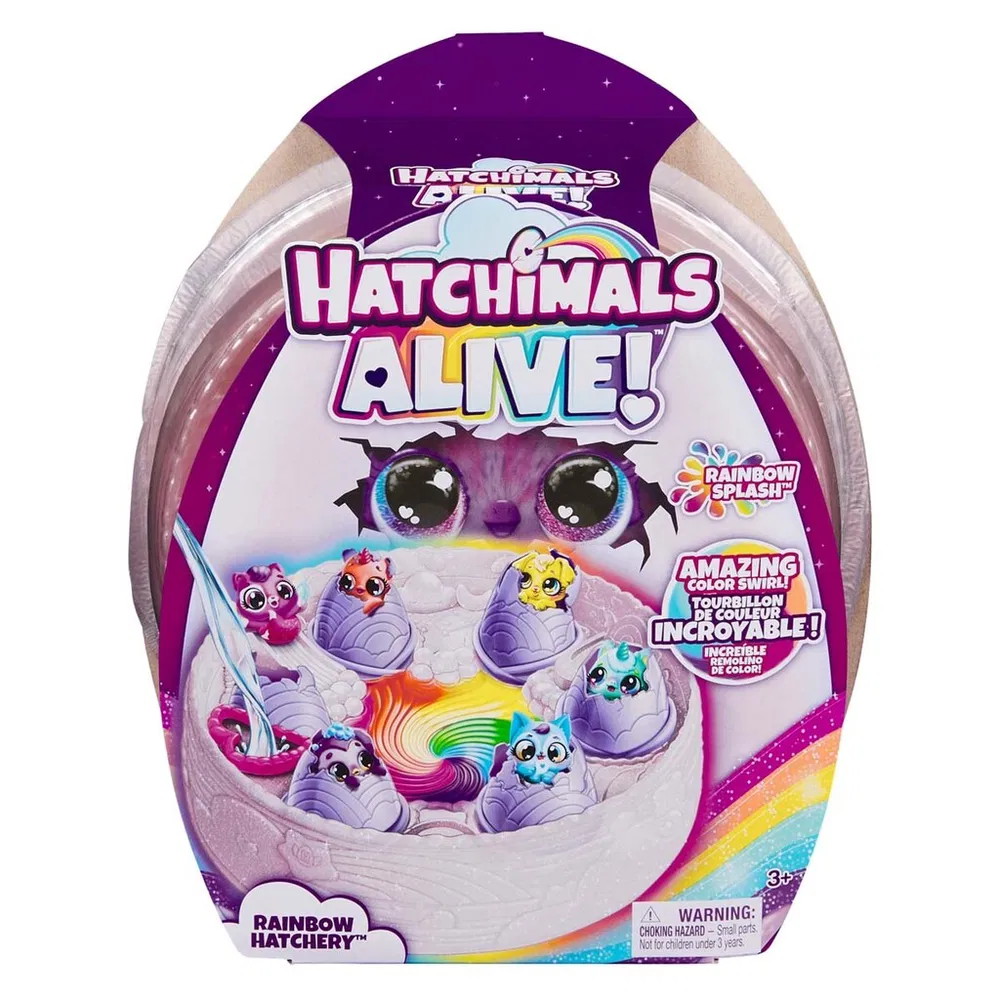 Hatchimals Alive Regnbue-klækkeri