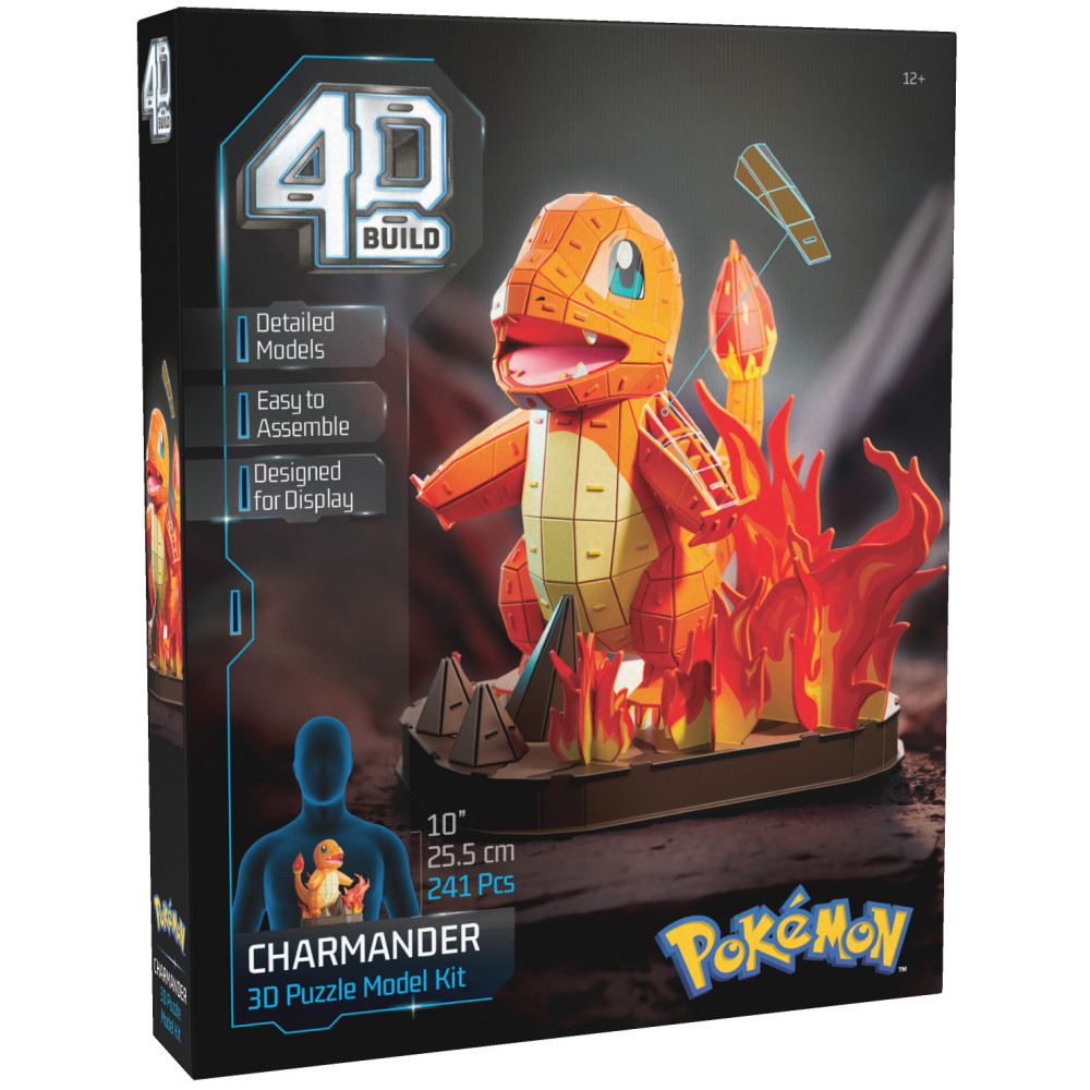 4D-puslespil Pokémon Charmander 30 cm