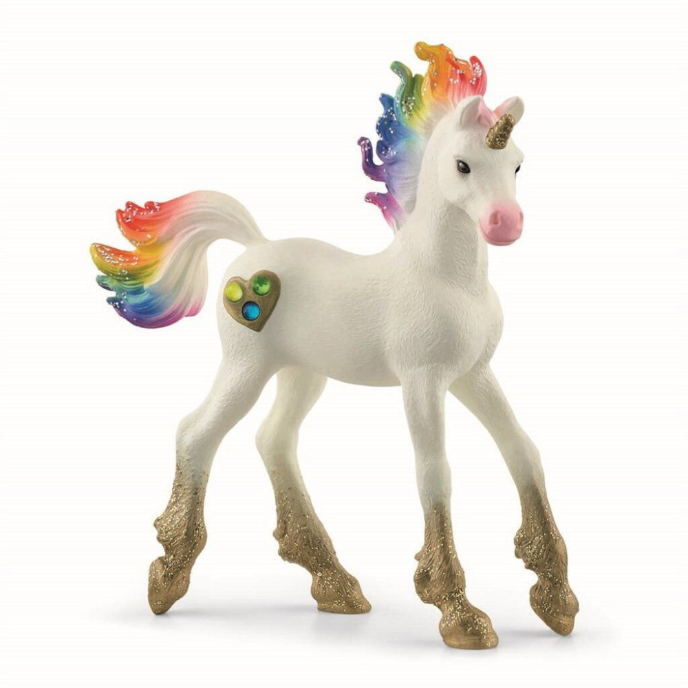 Schleich Rainbow Love Enhjørning, Føl