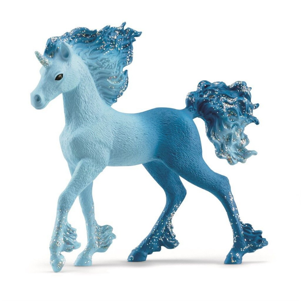 Schleich Elementa Water Flame Unicorn, Føl