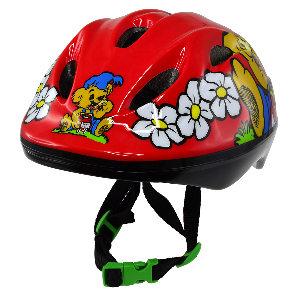 Børnehjelm Bamse Rød