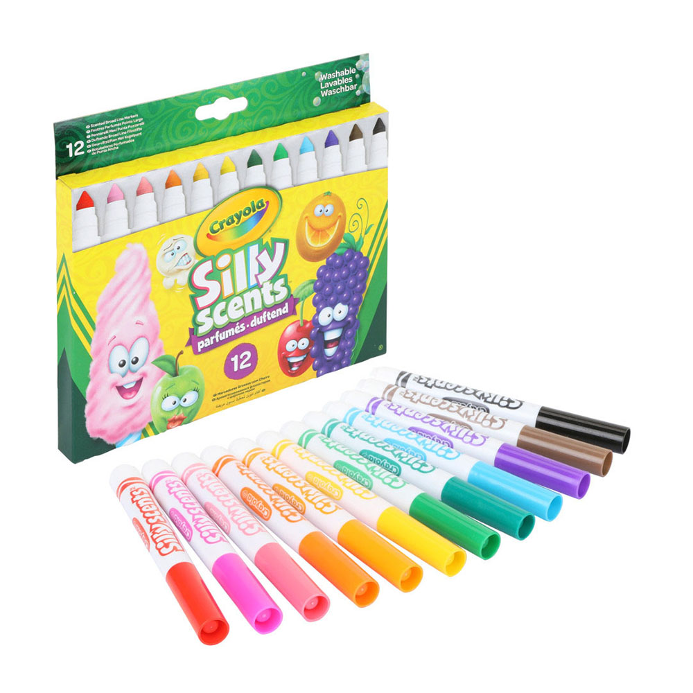 Crayola Silly Scent Markers 12 pc