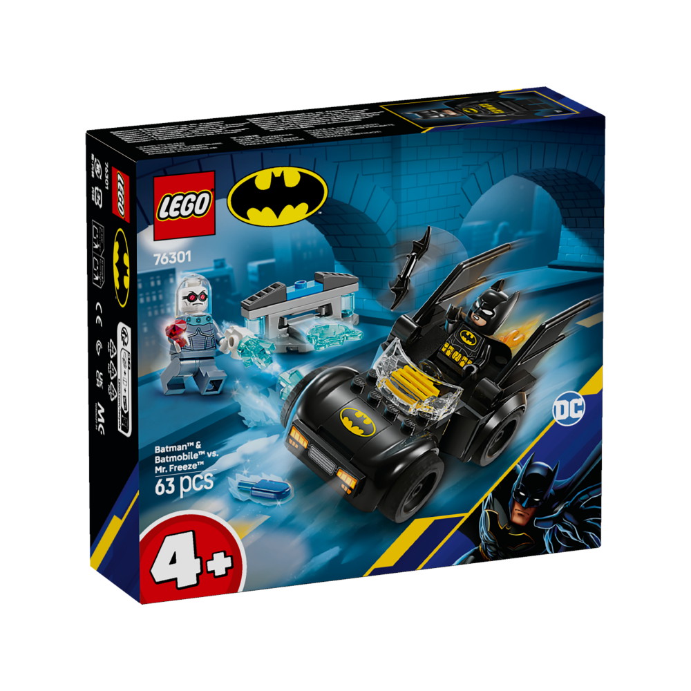 LEGO Super Heroes DC - Batman & Batmobile mod Mr. Freeze
