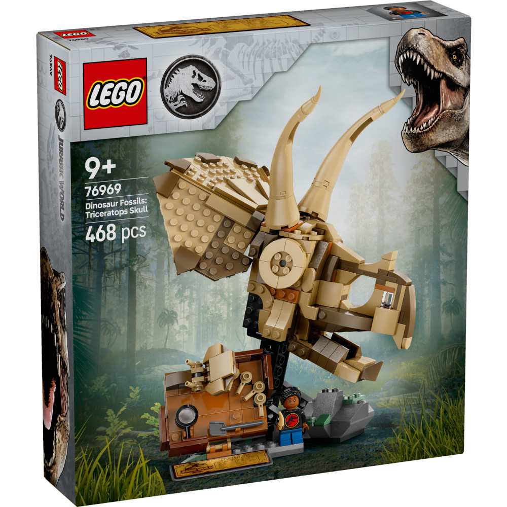 LEGO Jurassic World - Dinosaurfossiler: Triceratops-kranium