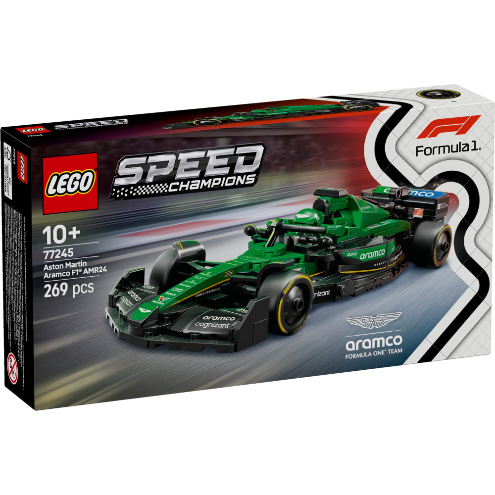 LEGO Speed Champions - Aston Martin Aramco F1 AMR24 racerbil
