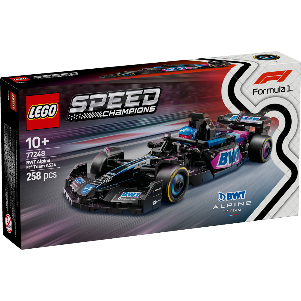 LEGO Speed Champions - BWT Alpine F1 Team A524 racerbil