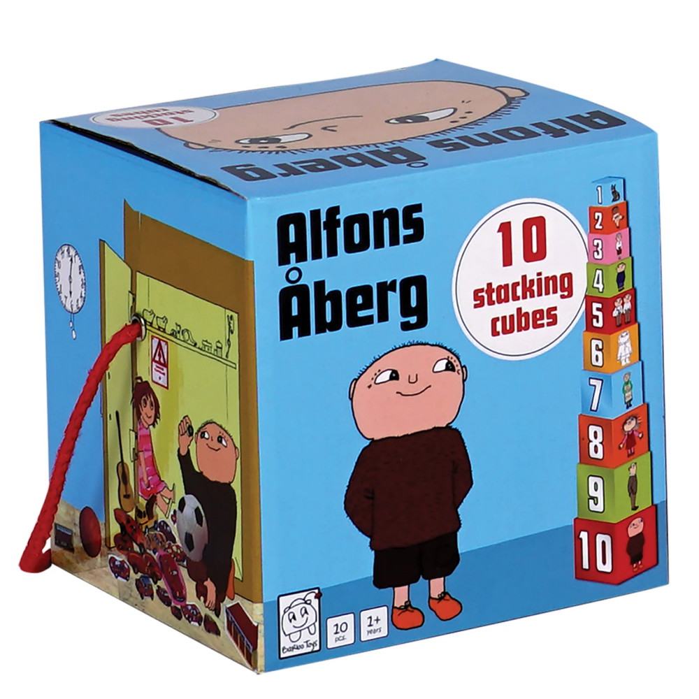 Alfons Åberg Stacking Cubes
